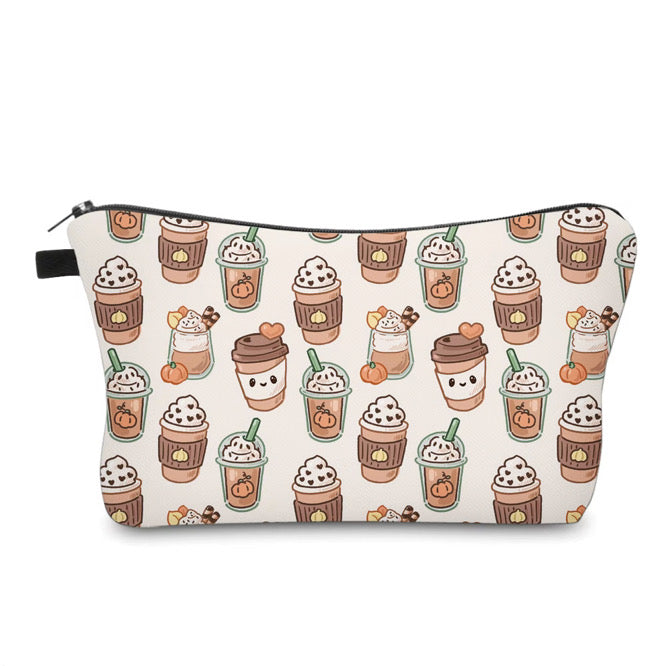 Pouch - Halloween Fall - Pumpkin Spice Coffee
