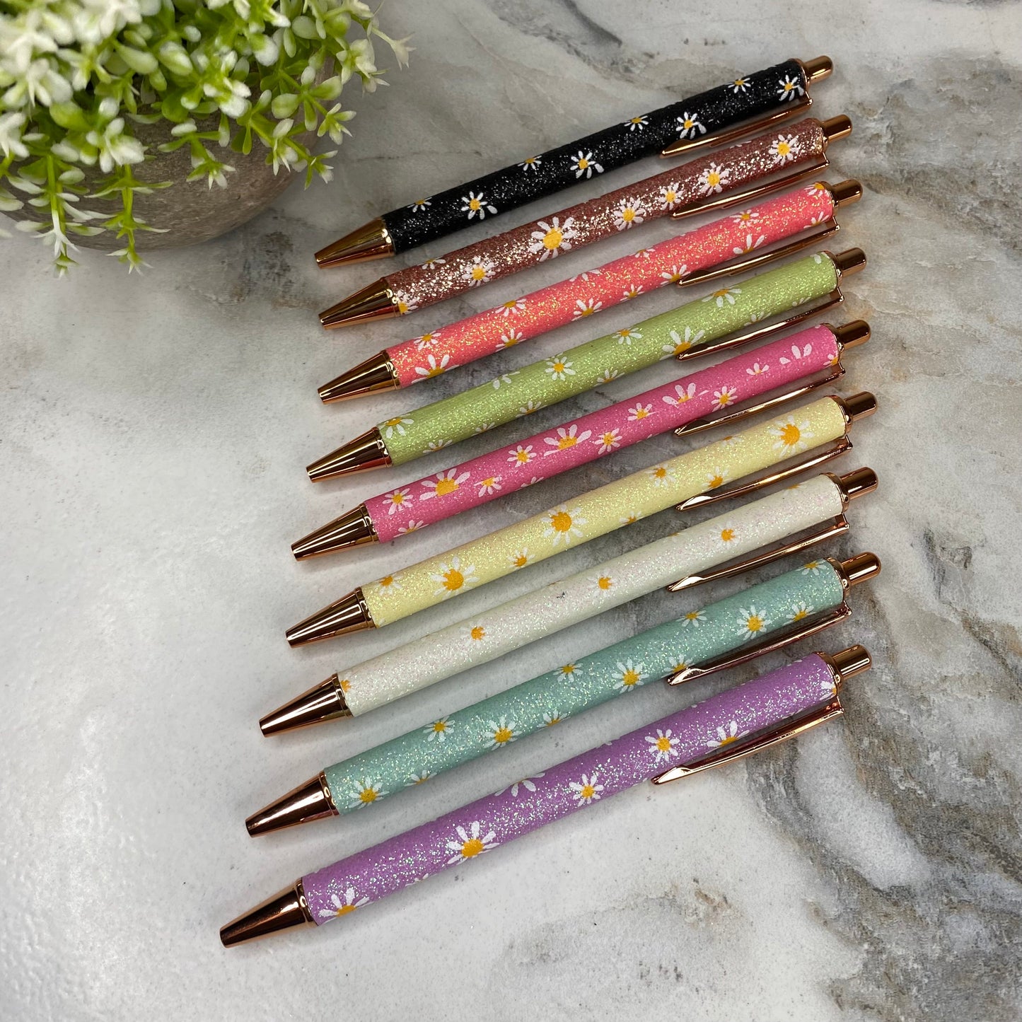 Pen - Metal Daisy